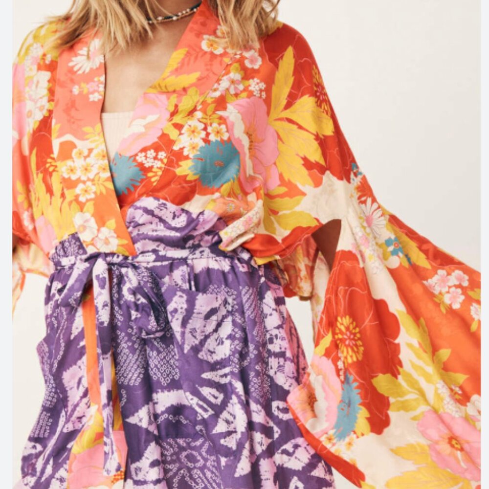SPELL Tyler short robe